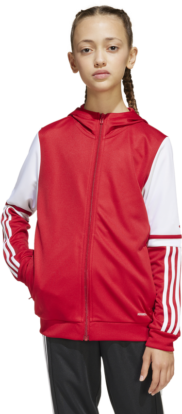Суитчър adidas Originals SQ25 HOOD Y Hooded Jacket Червено | jd4801, 4