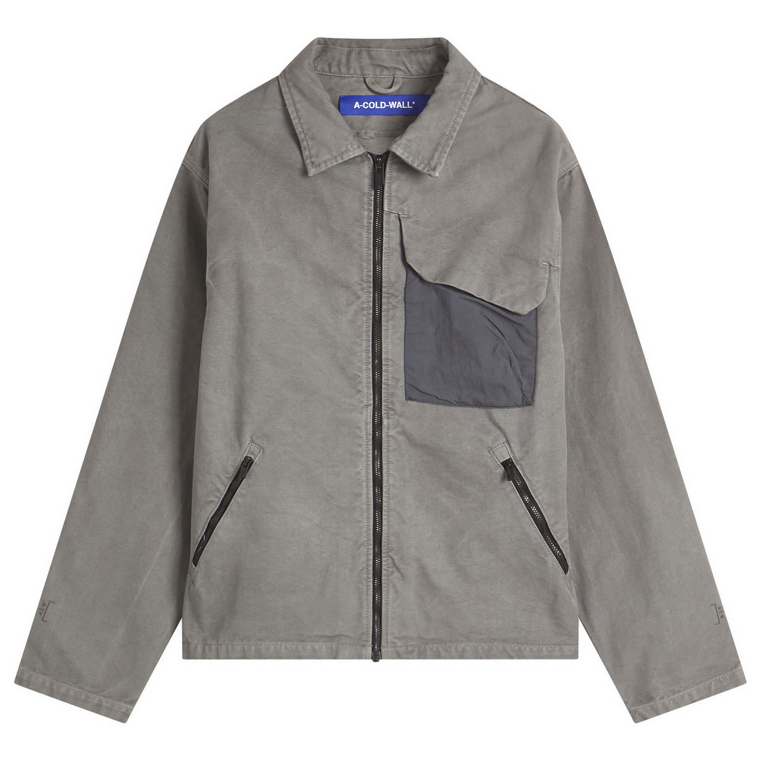 Яке A-COLD-WALL* A-COLD-WALL* Brunswick Jacket, Size Large Сиво | ACWMO283-GRY, 0