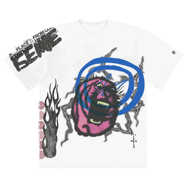 Тениска Cactus Jack by Travis Scott Fragment x Sunrise Tee Бяло | CJFR SS05 WHIT, 0