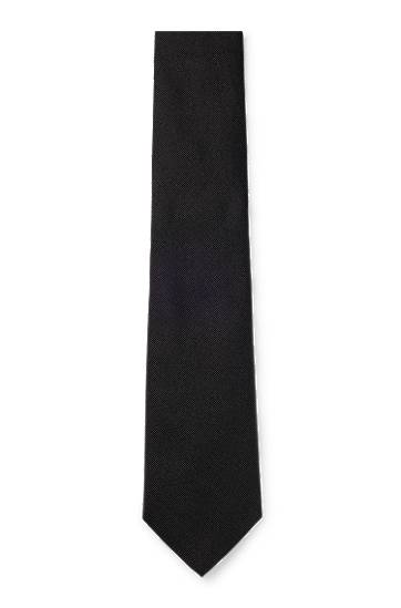 Колани BOSS Formal Silk Jacquard Tie Черно | 50480283, 0