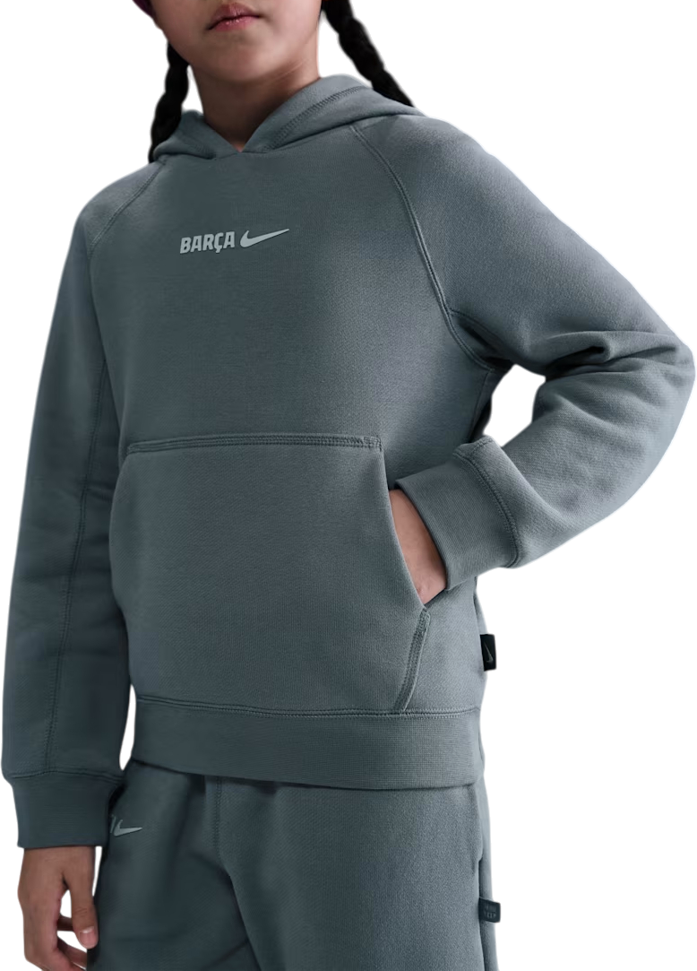 Суитчър Nike FC Barcelona Air Pullover Hoodie Зелено | hm3662-084, 0