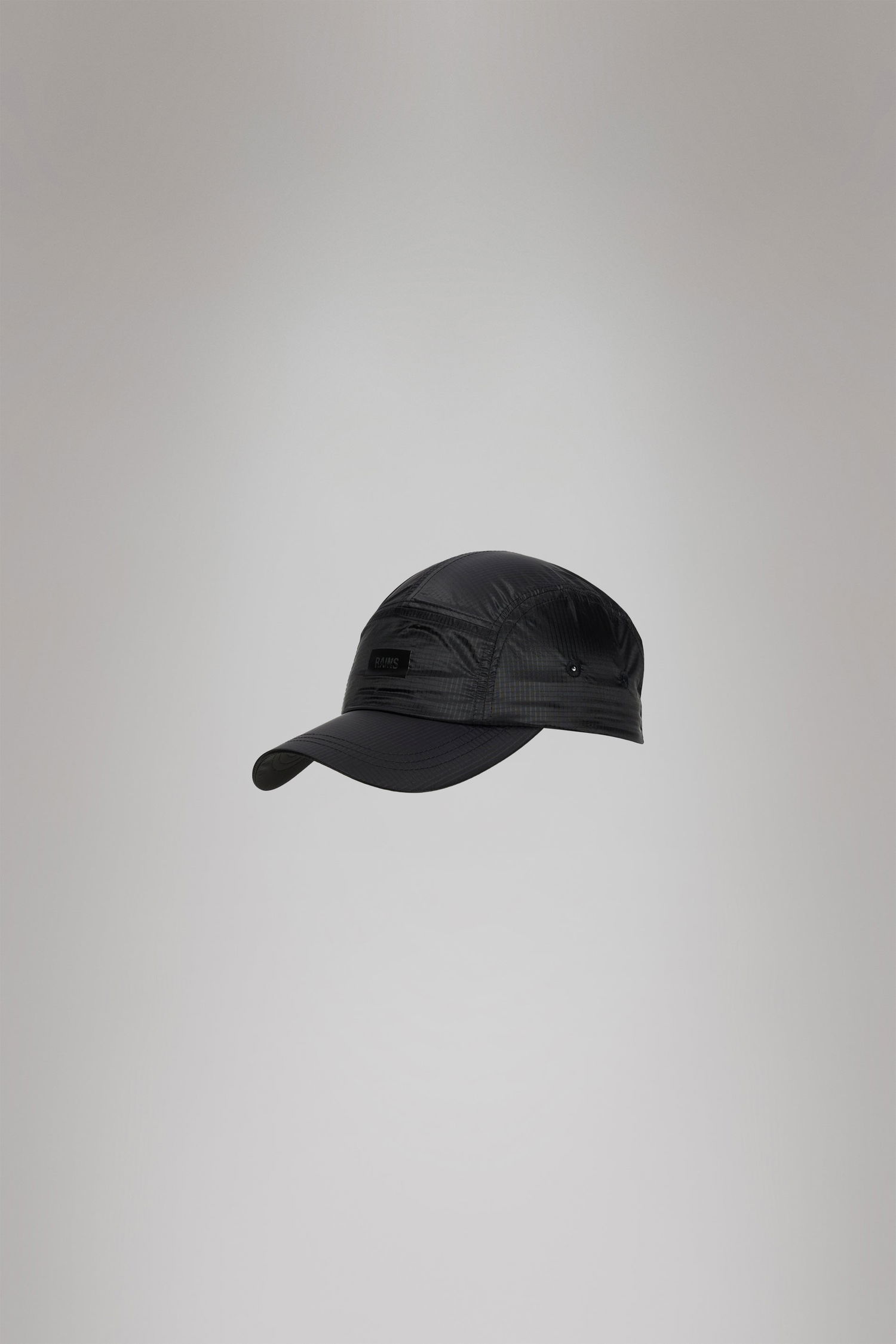 Шапка с козирка Rains 5 Panel Ripstop Cap Черно | 20340\01, 0