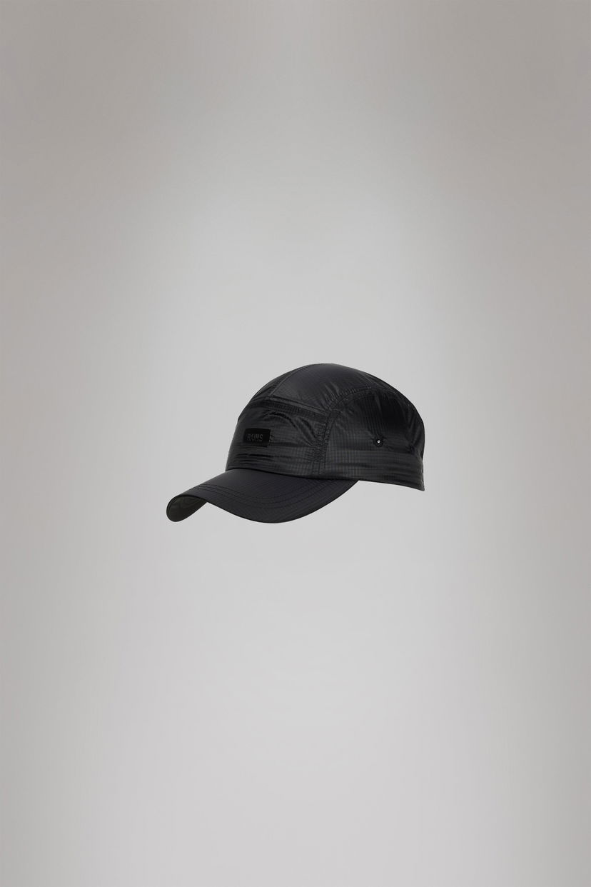 Шапка с козирка Rains 5 Panel Ripstop Cap Черно | 20340\01