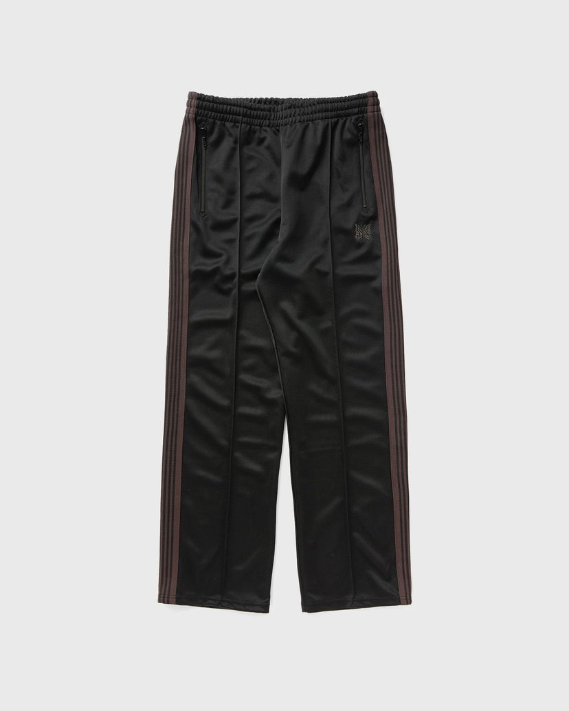 Спортни панталони Needles Track Pants Poly Smooth Черно | PU273-C-BLACK