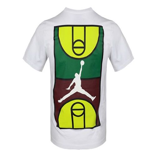 Тениска Jordan Jordan Back Stadium Print T-Shirt Бяло | CJ6291-100