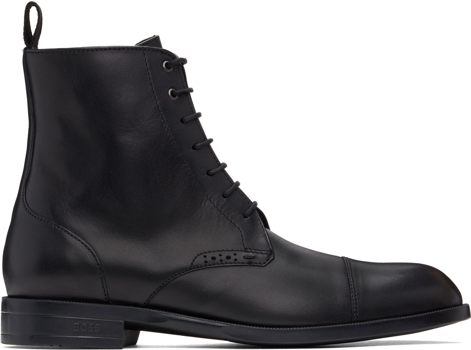 Кецове и обувки BOSS Lace-Up Boots Черно | 50529143, 0