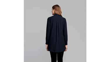 Риза Makia Nominal Shirt Тъмно синьо | W60009_661, 2
