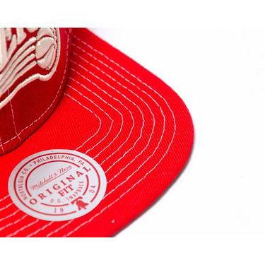 Шапка с козирка Mitchell & Ness Contrast Natural Snapback Hwc Philadelphia 76Ers Red Червено | HHSS6725-P76YYPPPRED1, 5