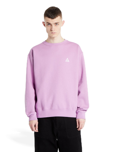 Суитчър Nike ACG Therma-FIT Fleece Crew Sweatshirt Лилаво | DX9611-532