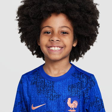 Тениска Nike FFF Academy Pro Dri-FIT Short Sleeve Pre-Match Football Shirt Синьо | FZ9914-438, 3