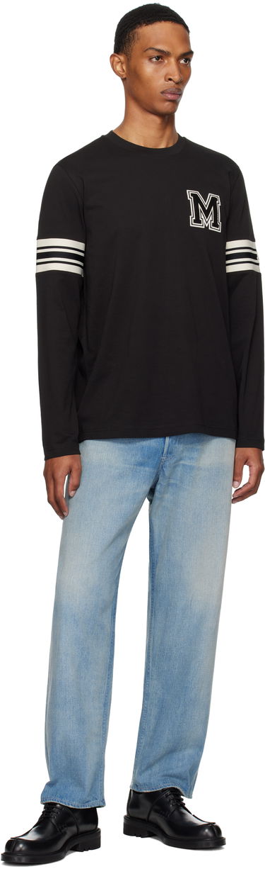 Тениска Moncler Moncler Archivio Long Sleeve T-Shirt Черно | K20918D0000589AYY, 4