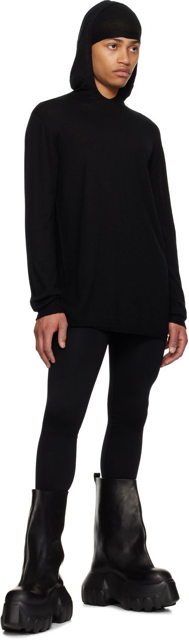 Суитчър Rick Owens Rick Owens Hollywood Oversized Long Sleeve Hoodie Черно | RU01E5623 WS, 3