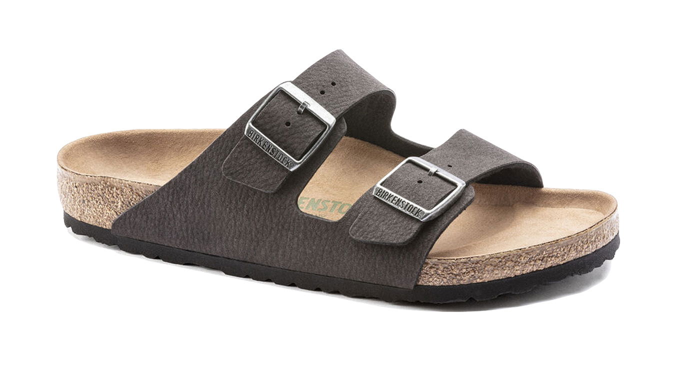Кецове и обувки Birkenstock Arizona Vegan Narrow Fit Кафяво | 1023014, 1