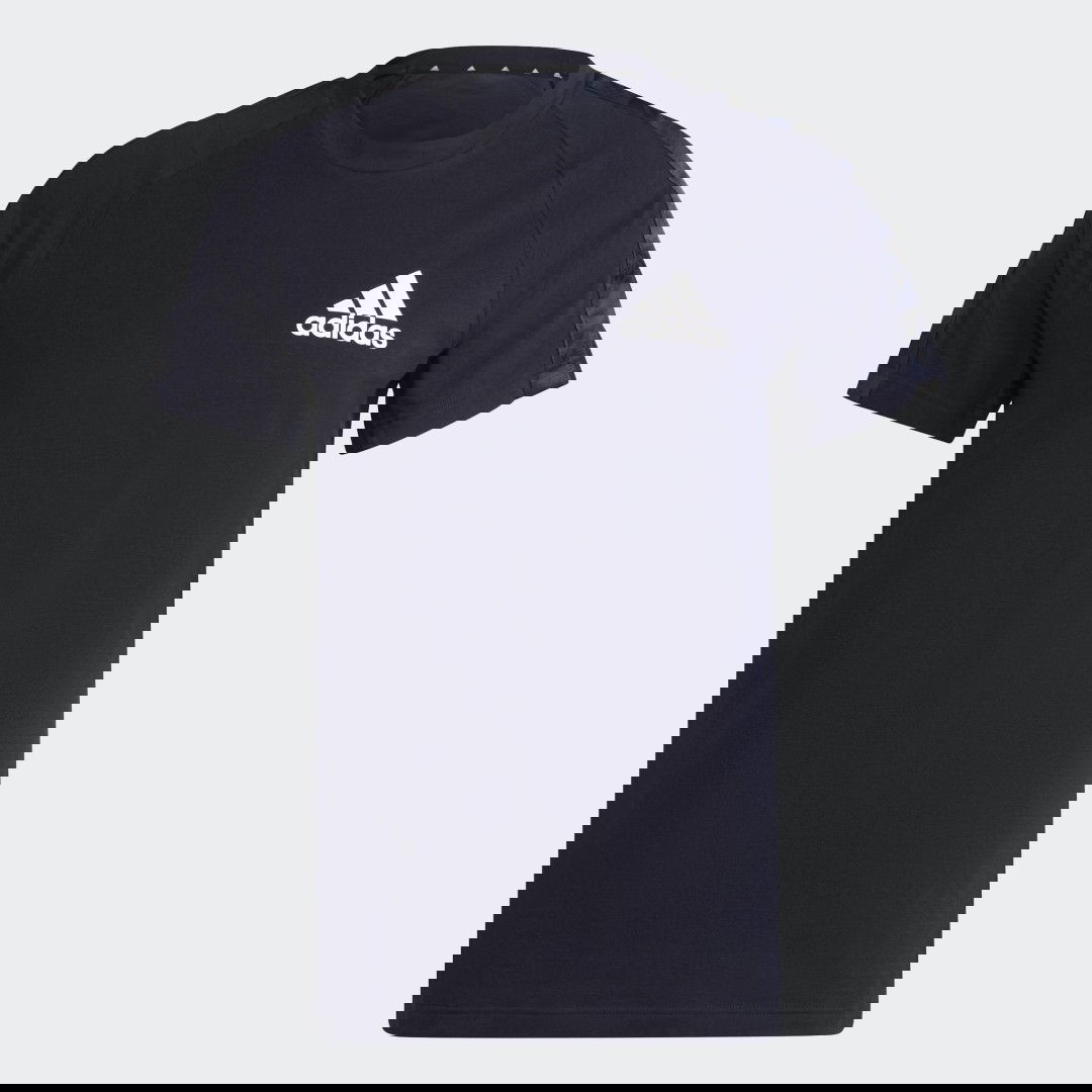 Тениска adidas Performance AEROREADY Designed to Move Sport Motion Logo T-Shirt Синьо | H28784, 0