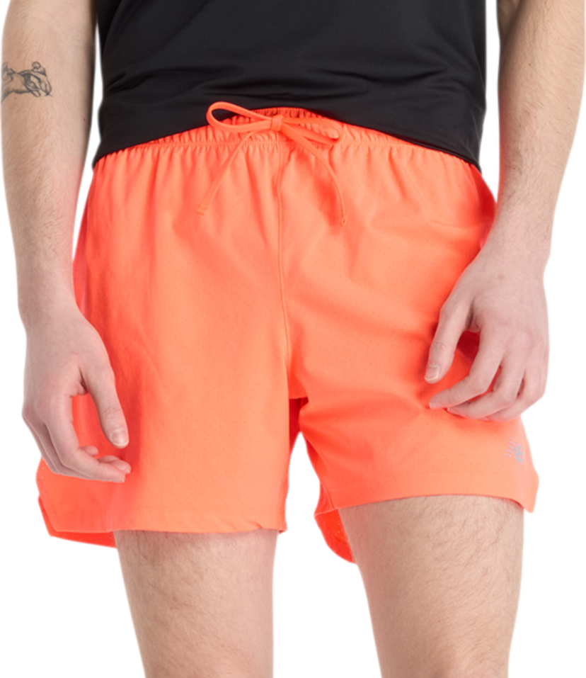 Къси панталони New Balance New Balance RC 5" Running Shorts Оранжево
 | ms41286-urr