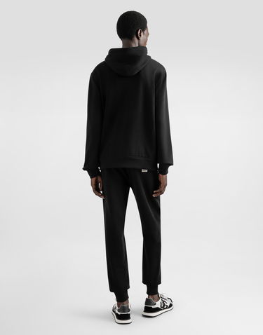 Суитчър Dolce & Gabbana Dolce & Gabbana Cotton Zip-Up Hoodie With Metal Tag Черно | G9BGDTG7N7BN0000, 2