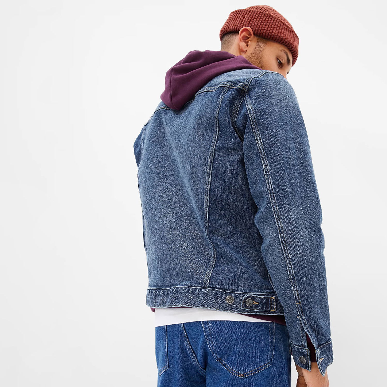 Яке GAP Denim Jacket Medium Dark Тъмно синьо | 413766-00, 1