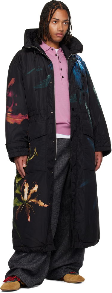 Парка Dries Van Noten Dries Van Noten Printed Nylon Parka Многоцветен | 252-020584-2084, 3