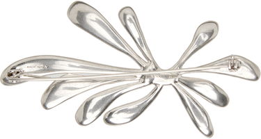 Значка Dries Van Noten Dries Van Noten Textured Organic Floral Pin Металик | 252-028203-083, 1