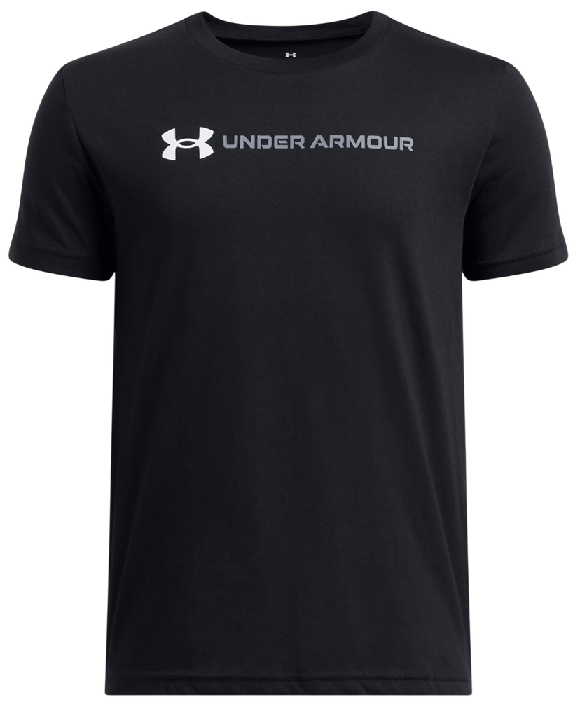 Тениска Under Armour Logo Wordmark Short Sleeve T-Shirt Черно | 1389963-001