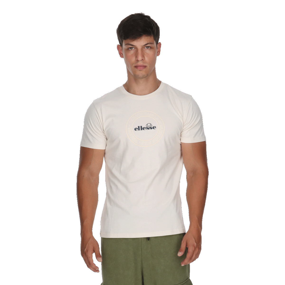 Тениска Ellesse Ellesse Men's T-Shirt Бежово | ELA253M811-92, 0