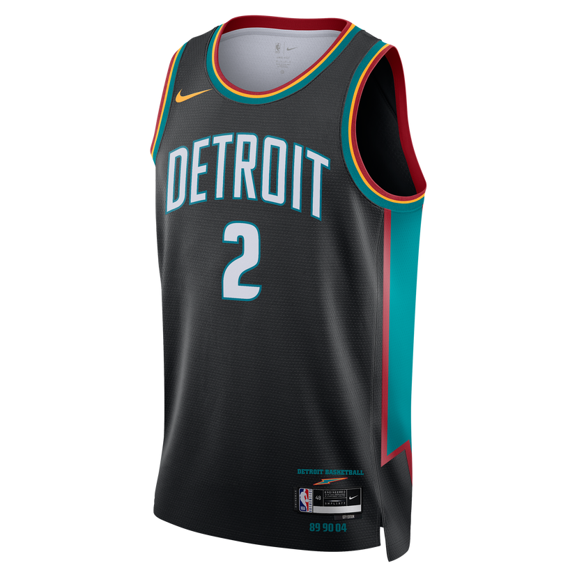 Фланелка Nike Cade Cunningham Detroit Pistons City Edition NBA Swingman Jersey Многоцветен | HM5980-018