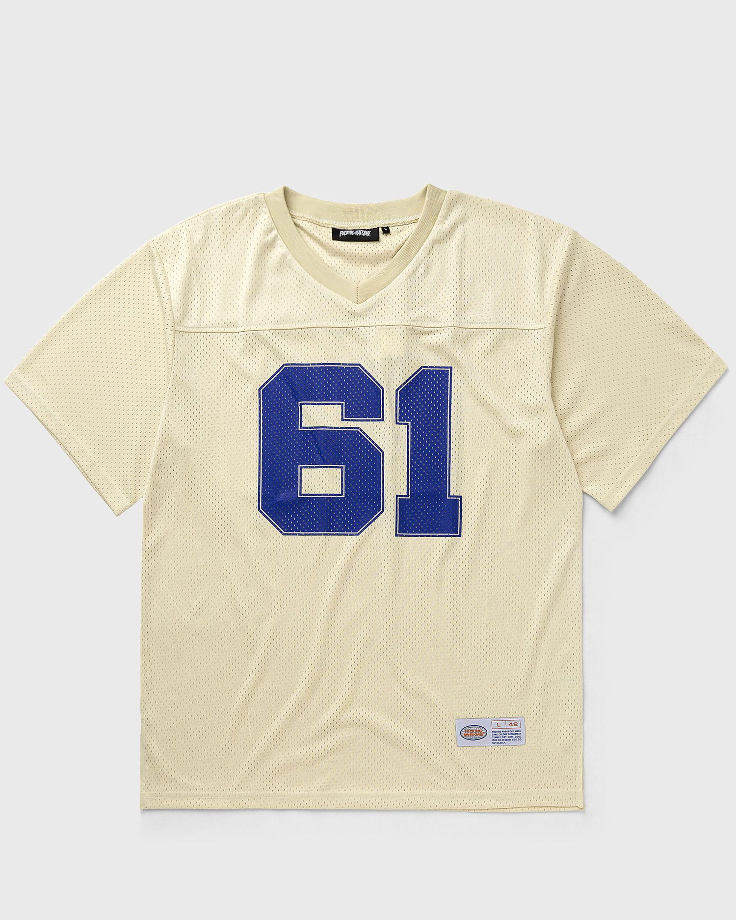 Фланелка Fucking Awesome Practice Jersey Бежово | PN26474, 0