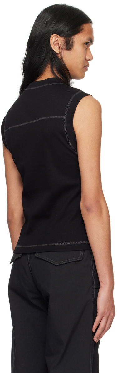 Потник Dion Lee Fitted Tank Top Черно | C3177PS24, 2