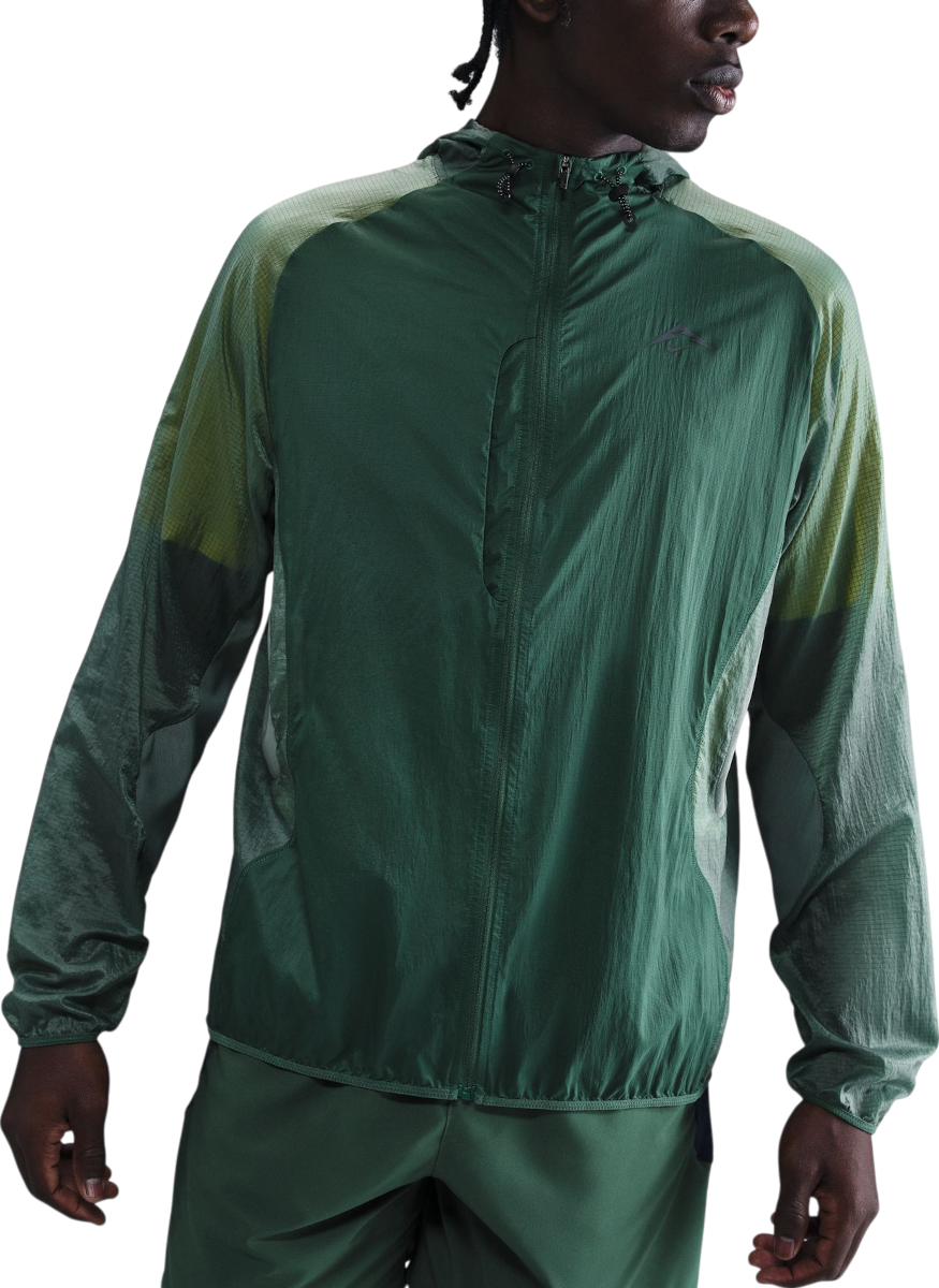 Яке Nike Nike Trail Aireez Hooded Jacket Зелено | fn4002-323, 0