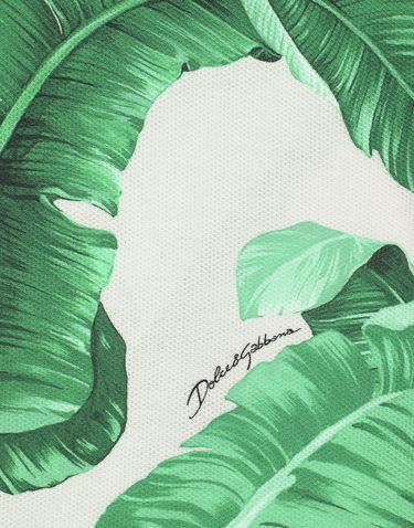 Риза Dolce & Gabbana Oversize Polo-shirt With Banana Tree Print Зелено | G8RG4THS7M4H2005, 3