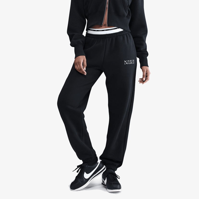 Спортни панталони Nike Phoenix Fleece High-Rise Pants Черно | IH4055-010