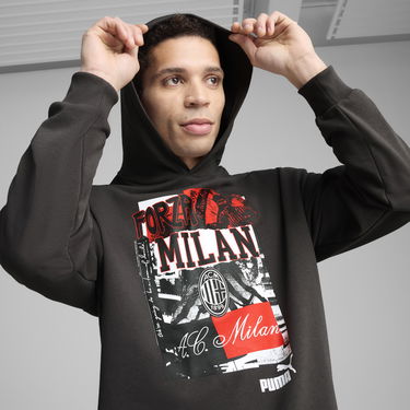 Суитчър Puma AC Milan ftblNRGY+ Hoodie Сиво | 779334_11, 1