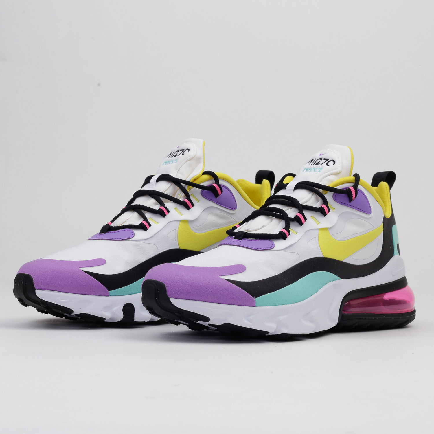 Кецове и обувки Nike Air Max 270 React ''Geometric Abstract'' Бяло | AO4971-101, 1
