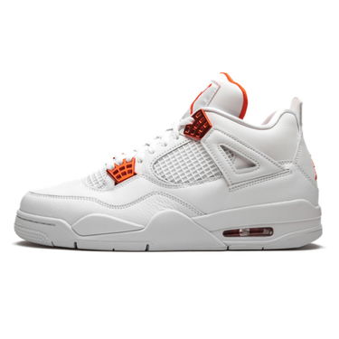 Кецове и обувки Jordan Air Jordan 4 Retro "Orange Metallic" Бяло | CT8527-118, 0