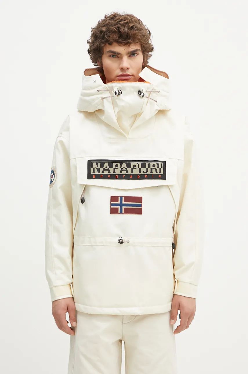 Парка Napapijri Skidoo 1990 Oversize Parka Бежово | NP0A4IK5N1L1, 0
