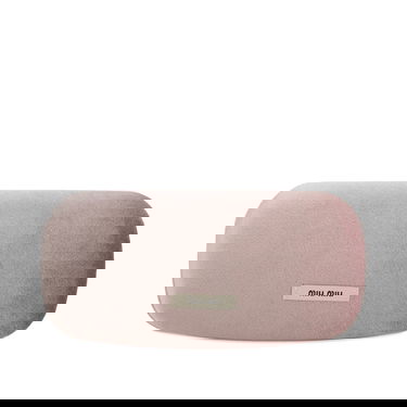 Слънчеви очила Miu Miu Elongated Oval Sunglasses with Cutout Temples Металик | 0MU-52YS-54-7OE01T, 5