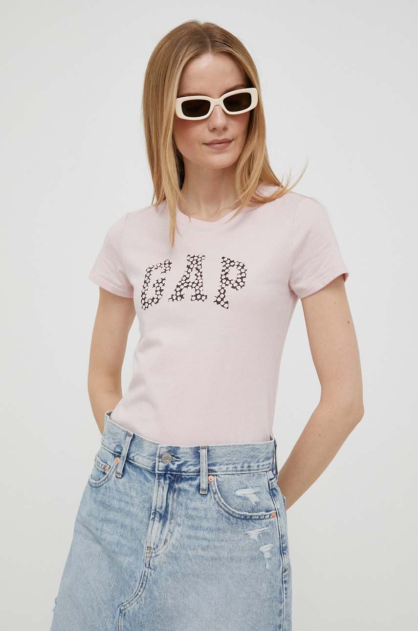 Тениска GAP Tee Розово | 715014.003ROSEFLO, 0