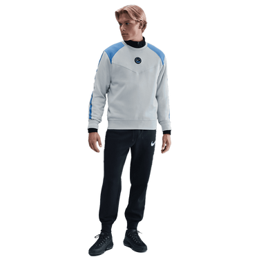 Суитчър Nike NSW Fleece Crewneck Sweatshirt Сиво | IH4286-025, 0