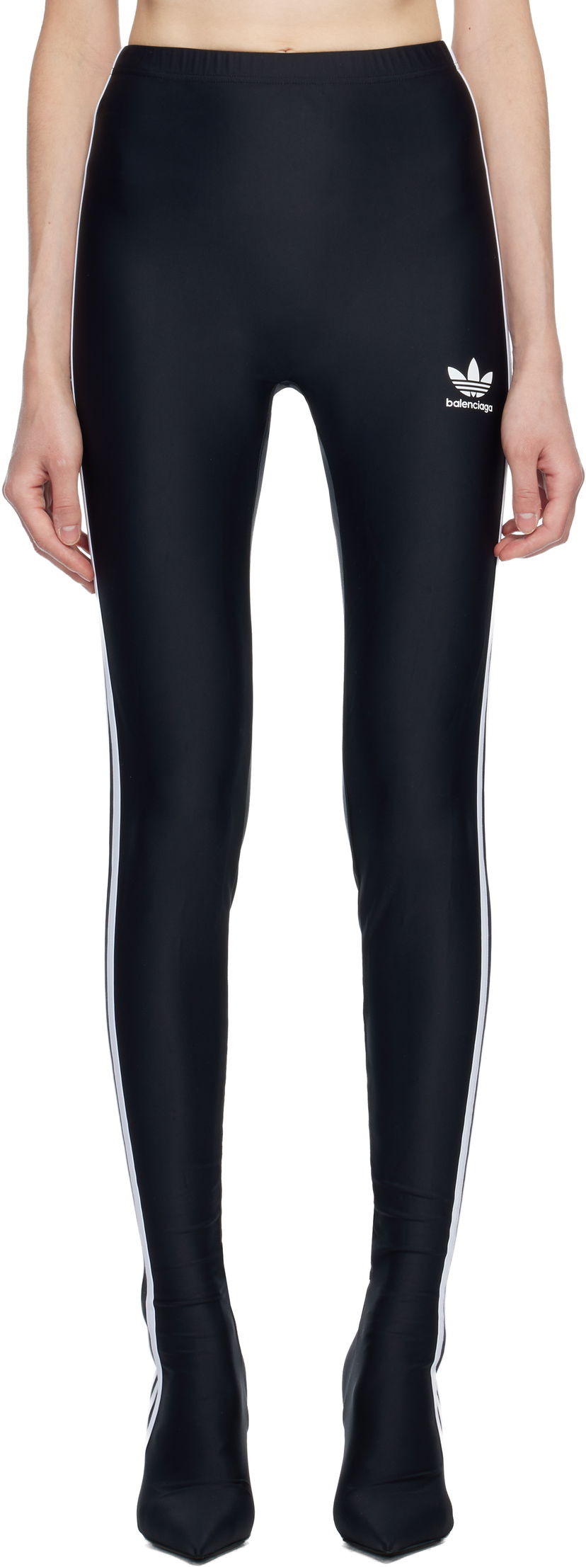 Клинове Balenciaga Balenciaga adidas Originals Edition Pantaleggings Черно | 725991 TYK07