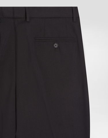 Панталони Dolce & Gabbana Dolce & Gabbana Wool Canvas Trousers Черно | GY6UETFUBFTB0665, 3