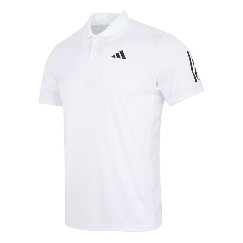 Поло тениска adidas Originals Men's Three Stripe Polo Бяло | IS2295, 0
