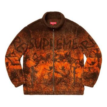 Пуловер Supreme Wolf Fleece Jacket Кафяво | SUP-SS19-449, 0