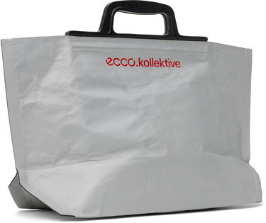 Голяма пазарска чанта Ottolinger Ottolinger ECCO.Kollektive Edition Frozen Tote Bag Сиво | 920012791402, 2