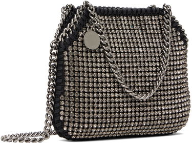 Дамска чанта Stella McCartney Stella McCartney Falabella Tiny Crystal Tote Bag Черно | 700109WP0461, 1