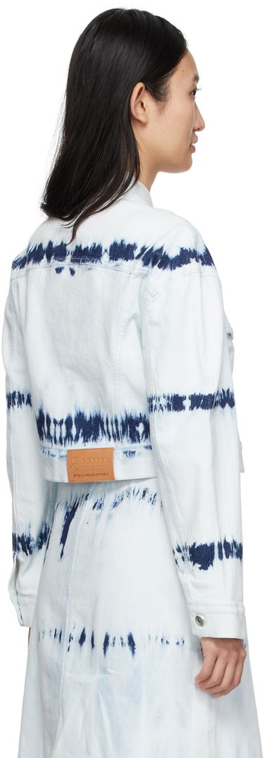 Яке Stella McCartney Stella McCartney Tie-Dye Cropped Jacket Синьо | 604124SOH67, 2