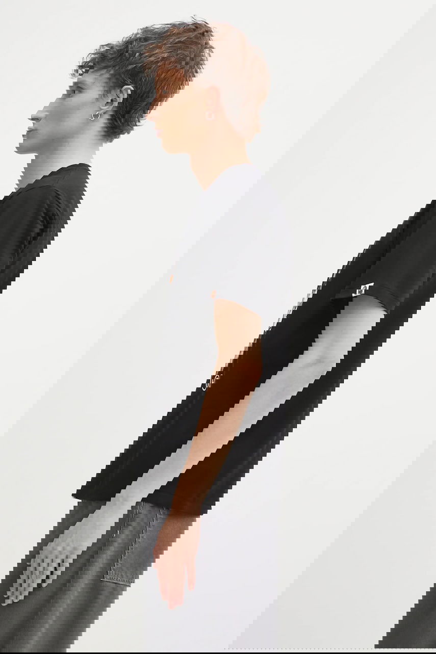 Тениска BAPE Cotton T-shirt with 1st Camo Milo On APE print Черно | 2L30110005, 1