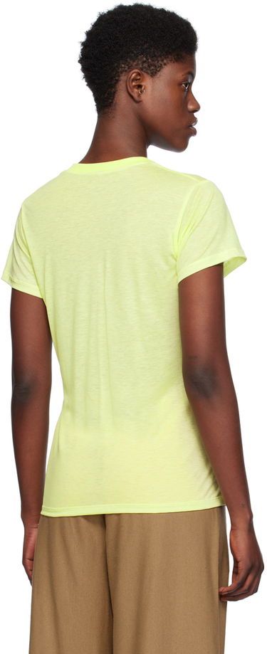 Тениска Baserange Crewneck T-Shirt Жълто | TOCT-BL-SP24, 2