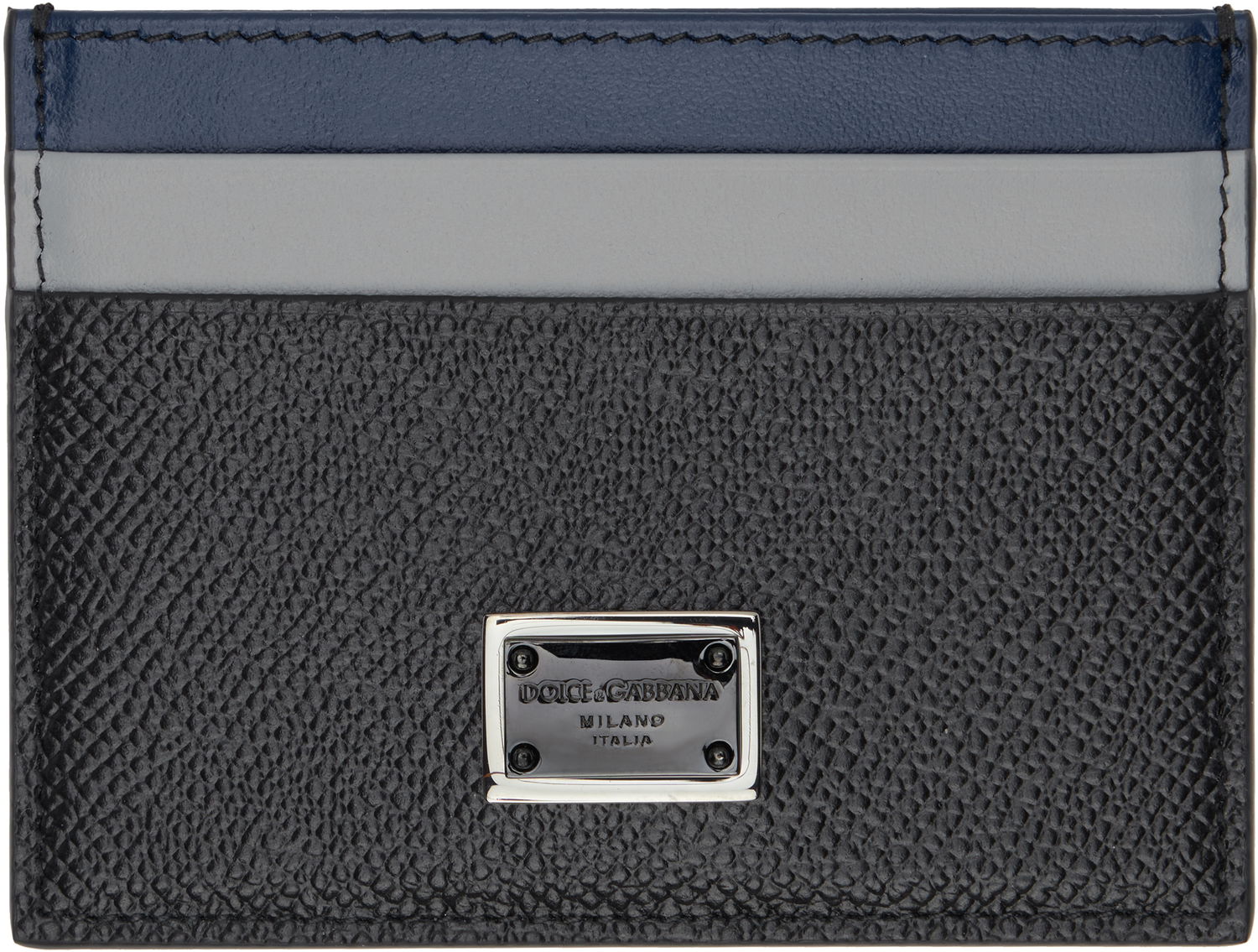 Портфейл Dolce & Gabbana Dolce&Gabbana Dauphine Leather Card Holder Черно | BP0330A6N72, 0