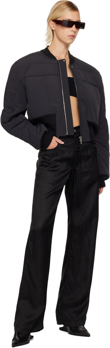 Панталони Rick Owens Relaxed-Fit Technical Fabric Concordians Geth Trousers Черно | RP02E4350 K, 3