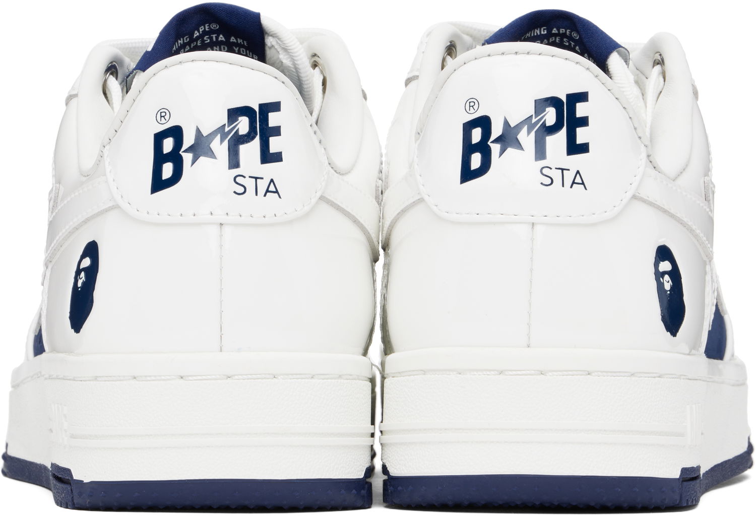 Кецове и обувки BAPE BAPE STA #6 Бяло | 001FWK802306L, 1